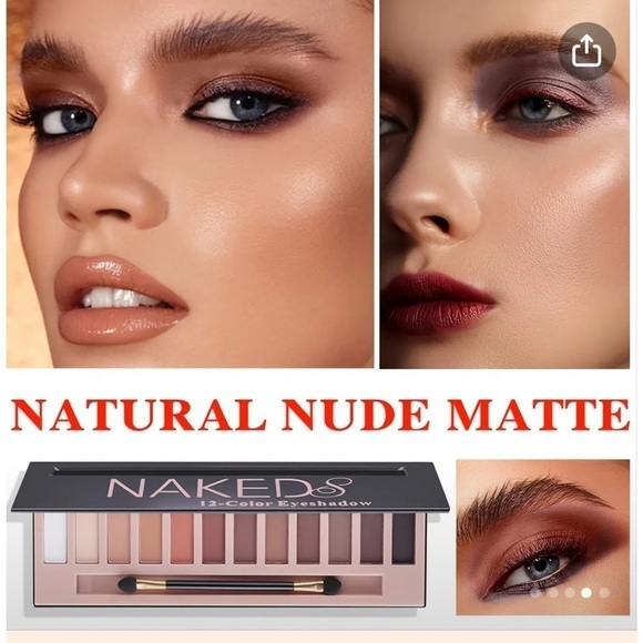 ****Donated*** 12 color Nude Natural Eyeshadow colors - Picture 1 of 3